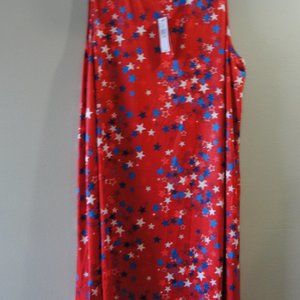Sun Dress - Red, White & Blue